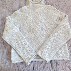 J Crew mock turtleneck sweater